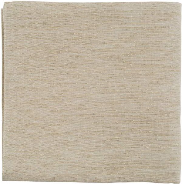 САЛФЕТКА  NAPKIN VIALACTEA BEIGE+GOLD 40X40CM COTTON+LUREX COTE TABLE, АРТИКУЛ 34657