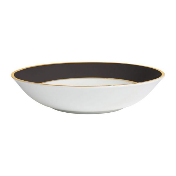 ТАРЕЛКА SOUP PLATE GINGER DOR BLACK+GOLD D23CM PORCELAIN COTE TABLE, АРТИКУЛ 34706