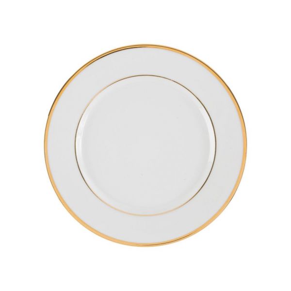 ДЕСЕРТНАЯ ТАРЕЛКА DESSERT PLATE GINGER DOR WHITE+GOLD D20 PORCELAIN COTE TABLE, АРТИКУЛ 34711