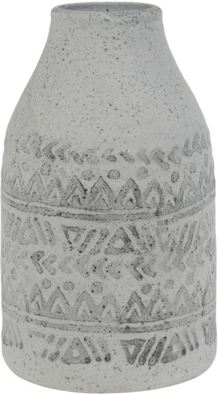 Ваза    VASE CALCI GREY 16X16X21CM EARTHENWARE COTE TABLE, арт.: 34719