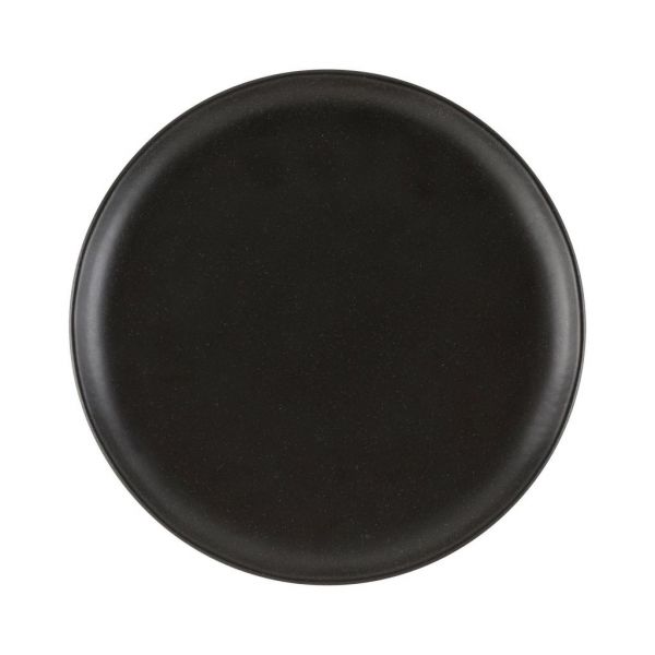 ДЕСЕРТНАЯ ТАРЕЛКА  DESSERT PLATE INGRID BLACK 21X21X2CM STONEWARE COTE TABLE, АРТИКУЛ 34759