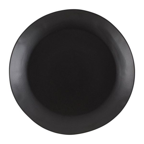 PLAT DISH INGRID BLACK 36X36X4.5CM STONEWARE COTE TABLE, АРТИКУЛ 34764