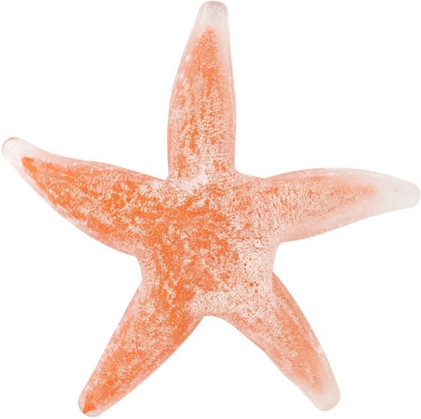 ПРЕДМЕТЫ ИНТЕРЬЕРА/ДЕКОР   DECORATIVE STARFISH BORDEMER CORAL 15.5X13CM GLASS COTE TABLE, Арт.: 34853