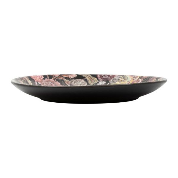 ПОДНОС COIN TRAY KIWAN PINK+BLACK D41CM PORCELAIN COTE TABLE, АРТИКУЛ 34939