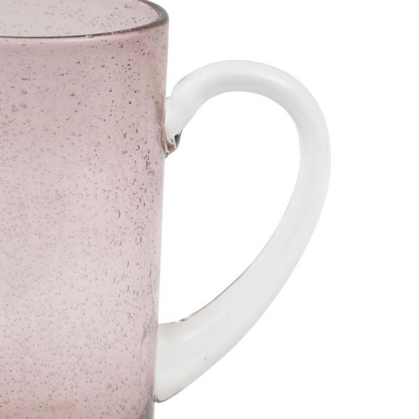 КУВШИН ЦВЕТНОЕ СТЕКЛО БОРДОВЫЙ COTE TABLE, JUG PERNILLE PINK 1.7L-D11XH20.5CM, АРТИКУЛ 34998