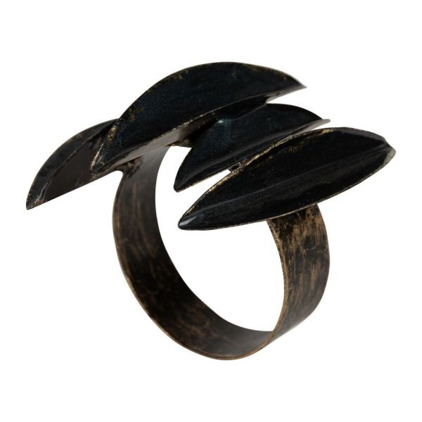 КОЛЬЦО ДЛЯ САЛФЕТКИ NAPKIN RING ORMEA DARK GREY D4.5CM IRON COTE TABLE, АРТИКУЛ 35043