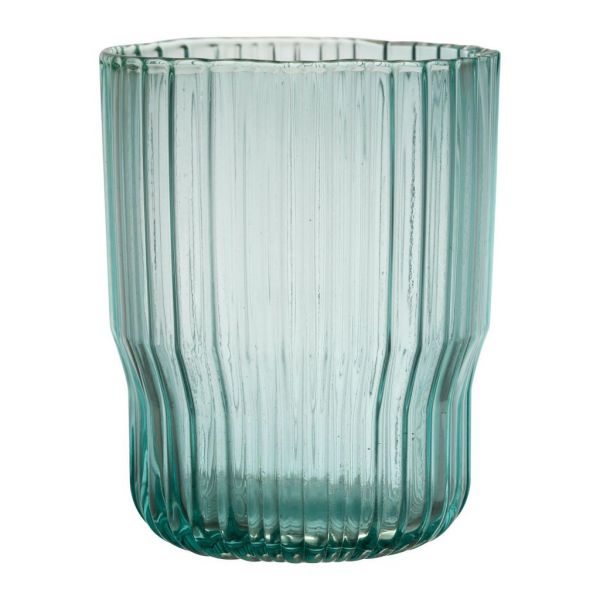 СТАКАН TUMBLER GATIFA TURQUOISE 8X8X9.7CM GLASS COTE TABLE, АРТИКУЛ 35069