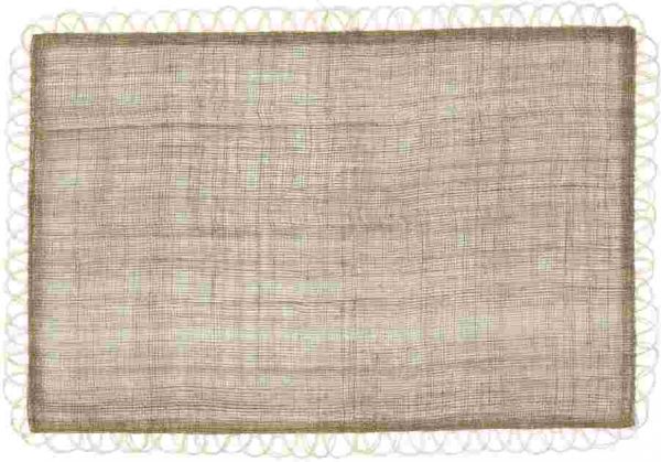Салфетка подстановочная PLACEMAT ABAKA SAND 33X48CM ABACA COTE TABLE, АРТИКУЛ 35096