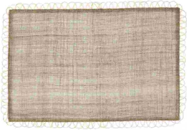 Салфетка подстановочная PLACEMAT ABAKA SAND 33X48CM ABACA COTE TABLE, АРТИКУЛ 35096