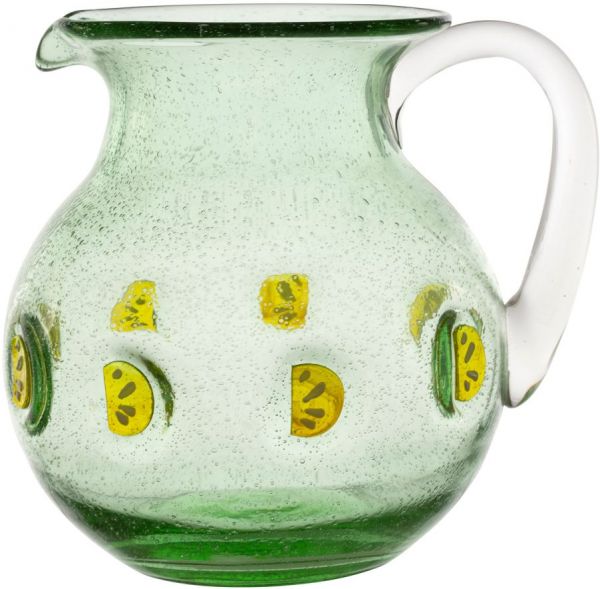 КУВШИН JUG BEL ETE GREEN+YELLOW 2.5L 22.5X15XH20.5 GLASS COTE TABLE, АРТИКУЛ 35151