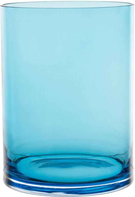 Ваза   VASE MONTUIRI TURQUOISE D18XH24CM GLASS COTE TABLE, арт.: 35185