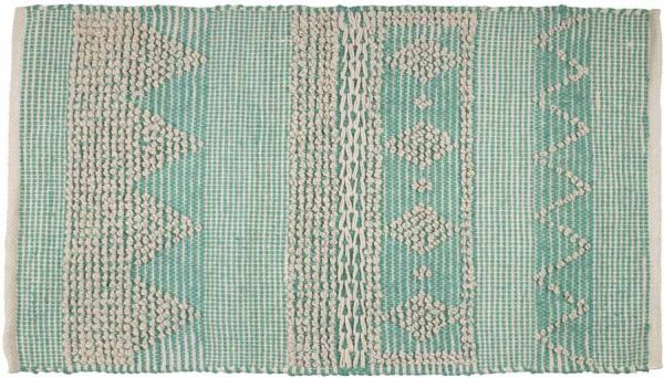 КОВРИК CORRIDOR MA MEIA TURQUOISE 65X160CM PET+YARN COTE TABLE, Арт.: 35192