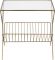СТОЛИК SIDE TABLE ELUMINEA GOLD 50X36XH50CM IRON+GLASS COTE TABLE, Арт.: 35210