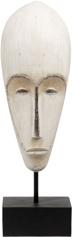 ПРЕДМЕТЫ ИНТЕРЬЕРА/ДЕКОР DECORATIVE MASK MACEIO BEIGE 25X15XH83.5CM RESIN COTE TABLE, Арт.: 35271