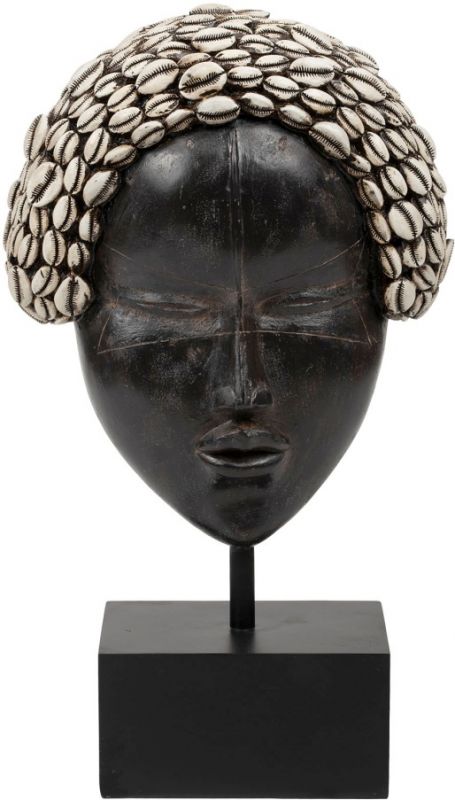 ПРЕДМЕТЫ ИНТЕРЬЕРА/ДЕКОР DECORATIVE MASK MACEIO BROWN 26.5X15XH44CM RESIN COTE TABLE, Арт.: 35272