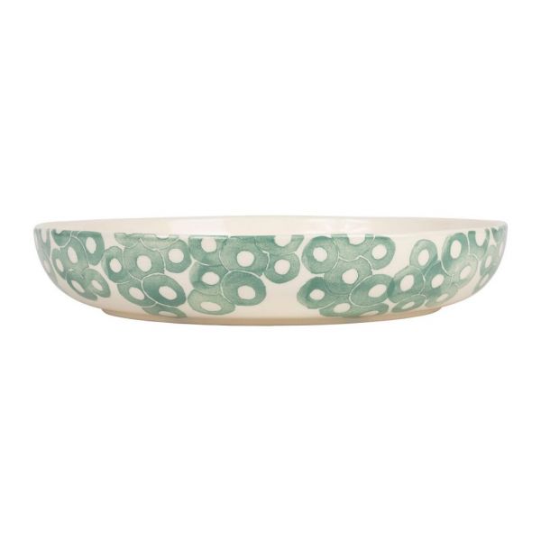 БЛЮДО DEEP DISH LOUISON TURQUOISE D33XH6.5CM EARTHENWARE COTE TABLE, АРТИКУЛ 35324