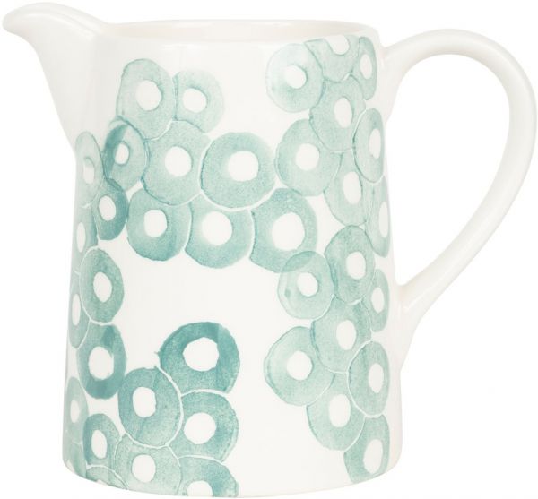 КУВШИН JUG LOUISON TURQUOISE 1.2L 19.5X11XH17 EARTHENWARE COTE TABLE, АРТИКУЛ 35325