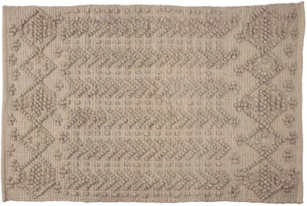 КОВРИК CARPET MEIA BEIGE 90X60CM PET+WOOL COTE TABLE, Арт.: 35421