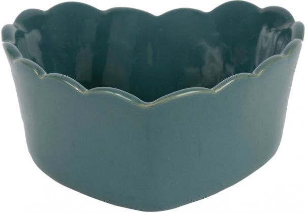 БЛЮДО HEART MOULDING PLAT CHARLOTTE EMERALD 12H5 STONEWA COTE TABLE, АРТИКУЛ 35460