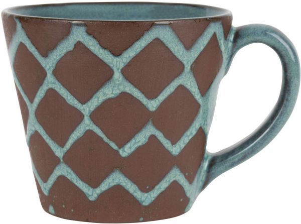 КРУЖКА JUMBO CUP ESKYS TURQUOISE 30CL TERRACOTTA COTE TABLE, АРТИКУЛ 35545