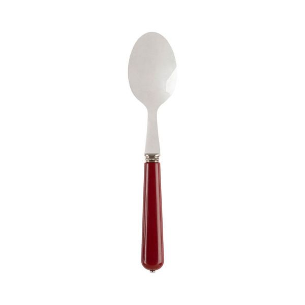 ЛОЖКА SPOON LUCIE RED STAINLESS STEEL+PLASTIC COTE TABLE, АРТИКУЛ 35584