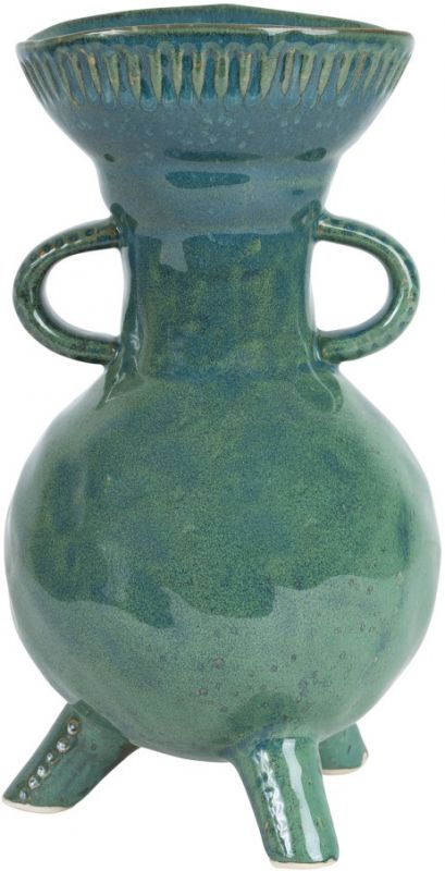 Ваза   VASE OCELLA EMERALD D13.5XH24.5CM STONEWARE COTE TABLE, арт.: 35621