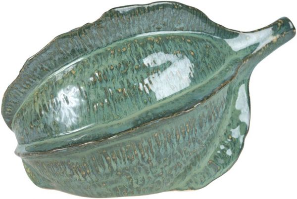 ПРЕДМЕТЫ ИНТЕРЬЕРА/ДЕКОР DECO CARAMBOLE OCELLA EMERALD 21X14.5H14 STONEWARE COTE TABLE, Арт.: 35627