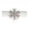 Кольцо для салфетки, Салфетка, NAPKIN RING FLOCON SILV GREY D4 IRON+GLASS+PLASTIC ,Cote Table ,Арт.: 35842