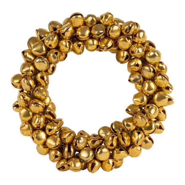 Кольцо для салфетки, Салфетка, NAPKIN RING CLOCHETTE GOLD D4CM IRON+GLASS+PLASTIC ,Cote Table ,Арт.: 35845