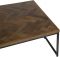 Кофейный столик, COFFEE TABLE CIRCELLE NT+BLACK 90X90XH40 WOOD+IRON ,Cote Table ,Арт.: 35992