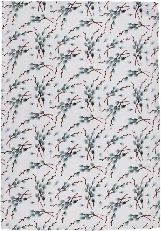 КУХОННОЕ ПОЛОТЕНЦЕ KITCHEN TOWEL GENEVRIER BLUE GREY+WHIT 50X70 COTON COTE TABLE, АРТИКУЛ 36025