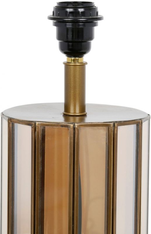 Лампа настольная  ELUMINEA GOLD D15XH46CM-E27 GLASS+BRASS ,Cote Table ,Арт.: 36138