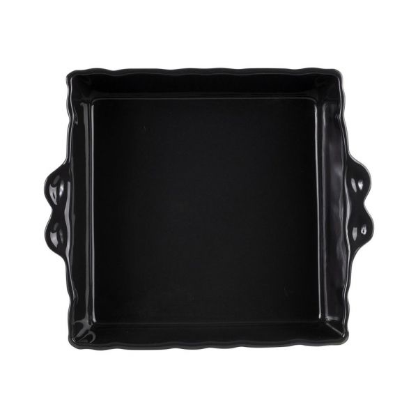 БЛЮДО ДЛЯ ЗАПЕКАНИЯ OVEN DISH FESTON DARK GREY 25X21XH7CM STONEWARE COTE TABLE, АРТИКУЛ 36187