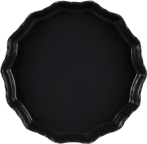 БЛЮДО PIE DISH CHARLOTTE DARK GREY D31XH5CM STONEWARE COTE TABLE, АРТИКУЛ 36189