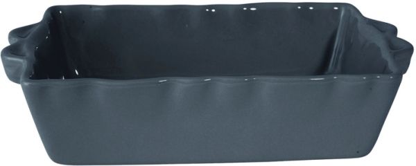 БЛЮДО ДЛЯ ЗАПЕКАНИЯ OVEN DISH FESTON DARK GREY 32X21XH7CM STONEWARE COTE TABLE, АРТИКУЛ 36195