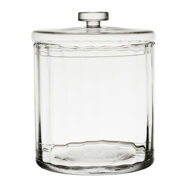 БАНКА ДЛЯ СЛАДОСТЕЙ CANDY JAR CLARIERE D19XH23.5CM GLASS COTE TABLE, АРТИКУЛ 36345