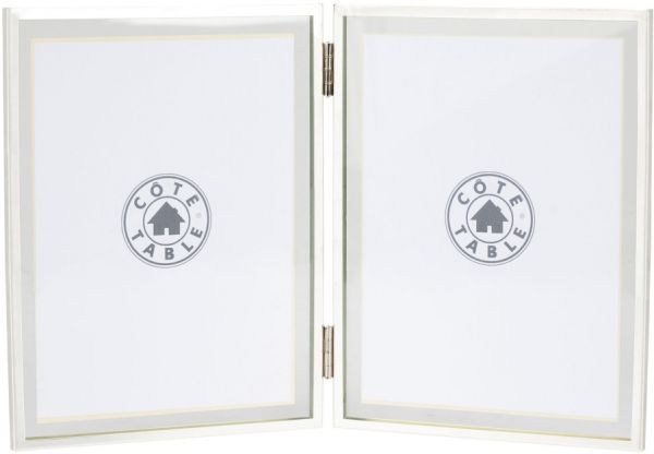 ФОТОРАМКА  2P CLARELL SILVER 31.5X20 STEEL+GLASS, Арт.:36467