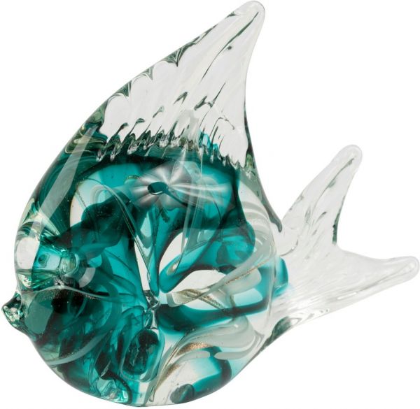 ПРЕДМЕТЫ ИНТЕРЬЕРА/ДЕКОР, COTE TABLE, DECO DISCUS AMARRES TURQUOISE 17.5X5XH16CM GLASS, Арт.: 36501