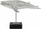 ПРЕДМЕТЫ ИНТЕРЬЕРА/ДЕКОР, COTE TABLE, DECO WHALE APIA GREY 44X17XH32 POLYRESIN+METAL, Арт.: 36518