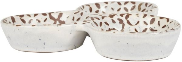 САЛАТНИК, COTE TABLE, CEREAL BOWL ESKYS BLUE+WHITE 21X19.5XH3 TERRACOTTA, АРТИКУЛ 36530