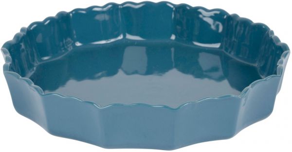 ФОРМА ДЛЯ ВЫПЕЧКИ, COTE TABLE, PIE DISH CHARLOTTE STEEL BLUE D31CM STONEWARE, АРТИКУЛ 36540