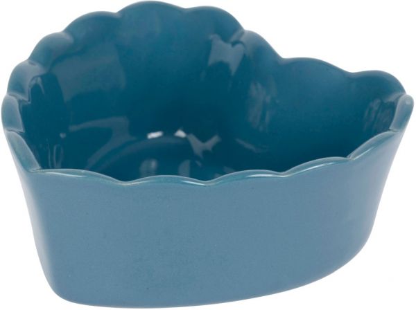 ФОРМА ДЛЯ ВЫПЕЧКИ, COTE TABLE, MOULDING PLATE CHARLOTTE STEEL BLUE 12X5 STONEWARE, АРТИКУЛ 36547