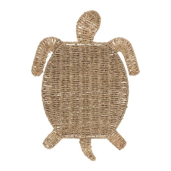 Салфетка подстановочная, COTE TABLE, TURTLE PLACEMAT SUMATRA NATURAL 48X36CM SEA RUSH, АРТИКУЛ 36552