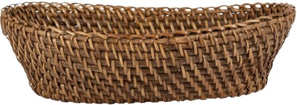 КОРЗИНА, COTE TABLE, OVAL BASKET EDNNA HONEY 26X20XH9CM RATTAN, Арт.: 36652