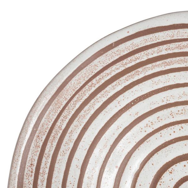 БЛЮДО, COTE TABLE, DEEP DISH ESKYS WHITE D30XH7 TERRACOTTA, АРТИКУЛ 36676