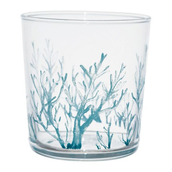 СТАКАН, COTE TABLE, TUMBLER CORAIL BODEGA TURQUOISE 37CL-D8.5XH9 GLASS, АРТИКУЛ 36716