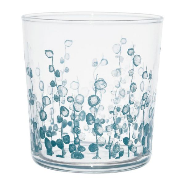 СТАКАН, COTE TABLE, TUMBLER EUCALYPTUS BODEGA TURQUOISE 37CL GLASS, АРТИКУЛ 36717