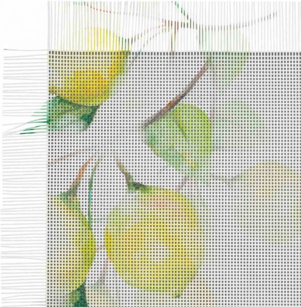 Салфетка подстановочная, COTE TABLE, лето лимонад  PLACEMAT CITRON YELLOW 45X30CM VINYL+POLYESTER, АРТИКУЛ 36725