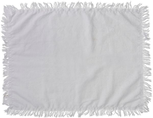 Салфетка подстановочная НАБОР ИЗ 2 ШТ.,, COTE TABLE, PLACEMAT X2 NALIA WHITE 50X40CM COTTON-175 GRS, АРТИКУЛ 36735