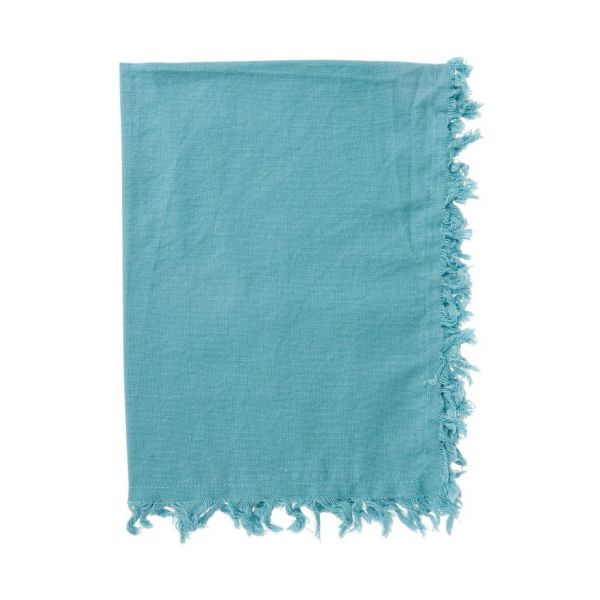 Салфетка подстановочная НАБОР ИЗ 2 ШТ.,, COTE TABLE, PLACEMAT X2 NALIA TURQUOISE 50X40CM COTTON-175 GRS, АРТИКУЛ 36741